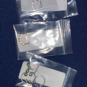 NEW NOSE RING LOT